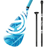 Haute 3 Parçalı Stand Up Paddle Küreği 170/210cm - Mavi