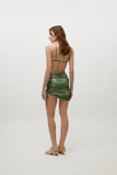 Rose Green Shiny Skirt