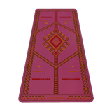 LIFORME MAJESTIC CARPET YOGA MATI / MAROON / Ücretsiz Mat Çantası Hediye