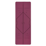 Yeni Renk Maroon / LIFORME Kalın (4.2 mm) Yoga Matı + Ücretsiz Mat Çantası