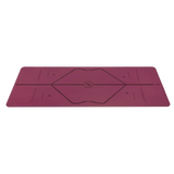 Yeni Renk Maroon / LIFORME Kalın (4.2 mm) Yoga Matı + Ücretsiz Mat Çantası