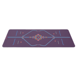 Liforme Mindful Garden Yoga Mat - Purple Earth / Mat Çantası Hediye