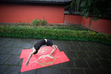 LIFORME DRAGON RED YOGA MAT-  MAT ÇANTASI HEDİYE