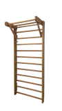 Ahşap Barfiksli Jimnastik Merdiveni - Duvara Monte