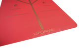 LIFORME DRAGON RED YOGA MAT-  MAT ÇANTASI HEDİYE