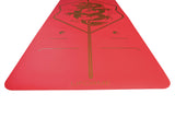 LIFORME DRAGON RED YOGA MAT-  MAT ÇANTASI HEDİYE